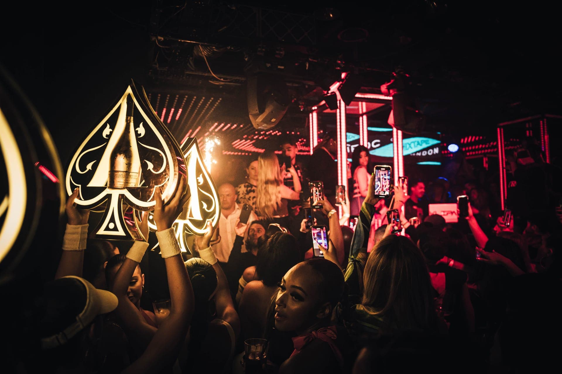 Tape London Bottleshow and Celebrities