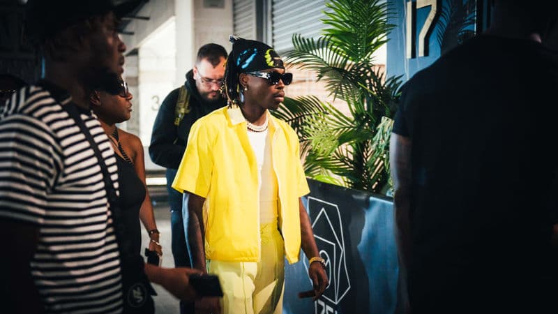 Fireboy DML Concert in London - Tape London Celebrities