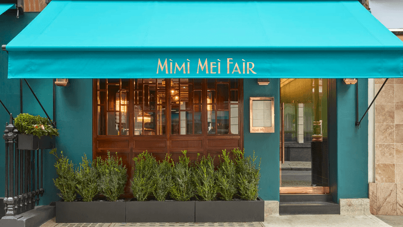 MiMi Mei Fair London: A Review of One of the Trendiest Restaurants in Mayfair